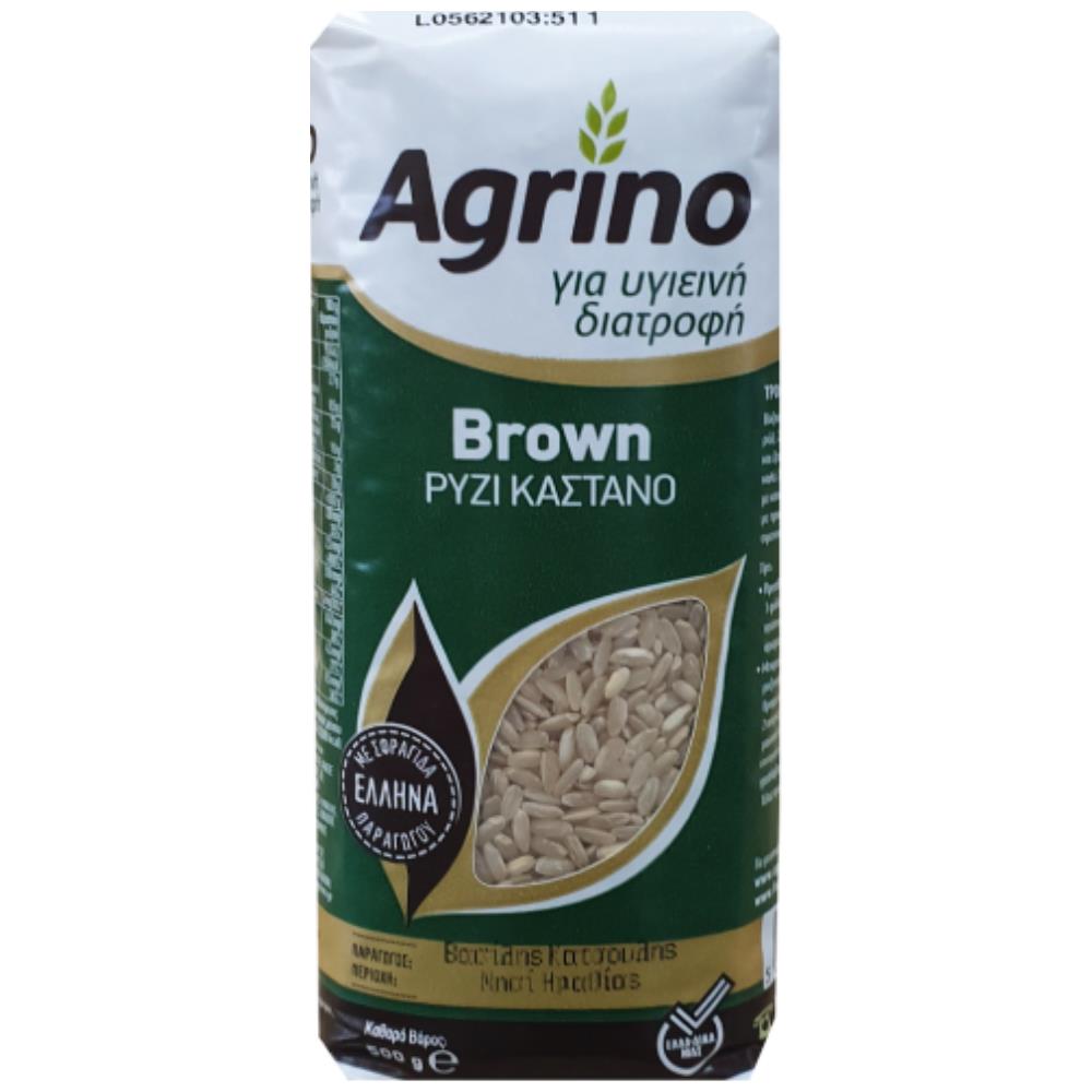 Agrino Ρύζι Καστανό 500gr