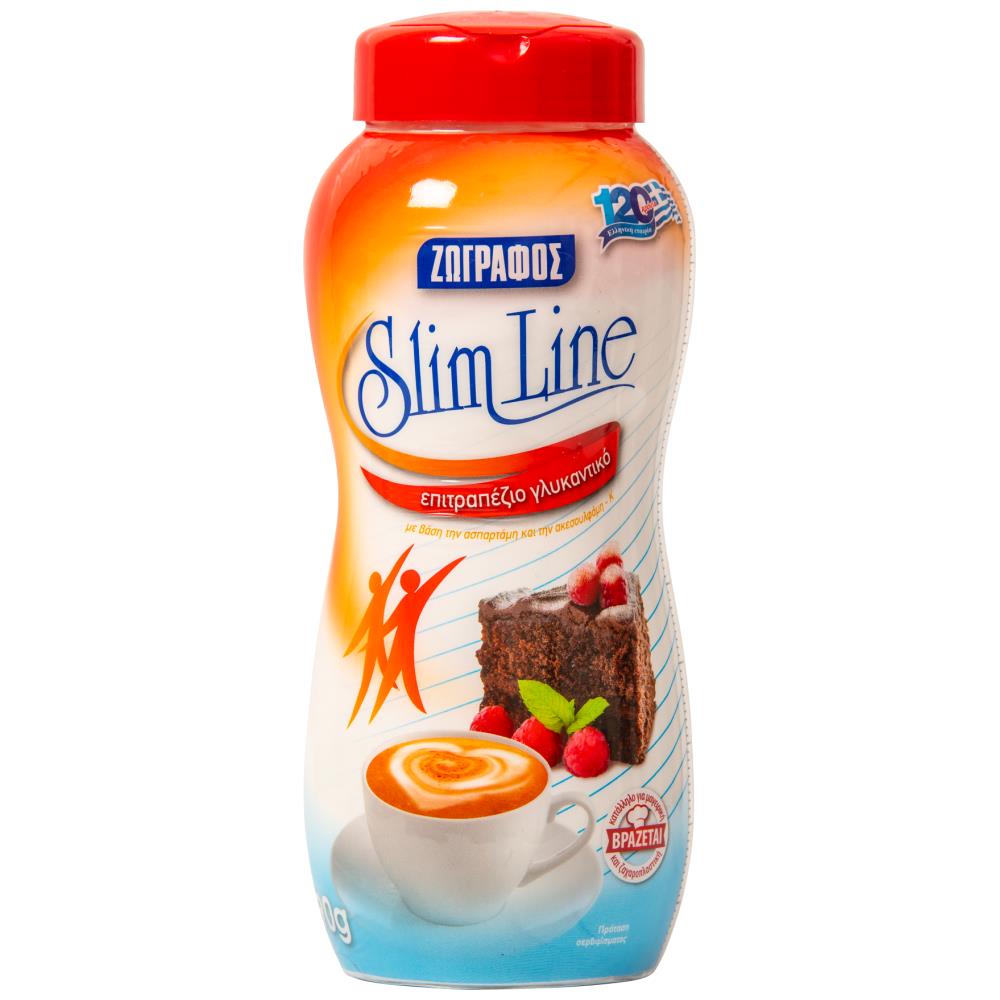 Ζωγράφος Γλυκαντική Σκόνη Slim Line 90gr