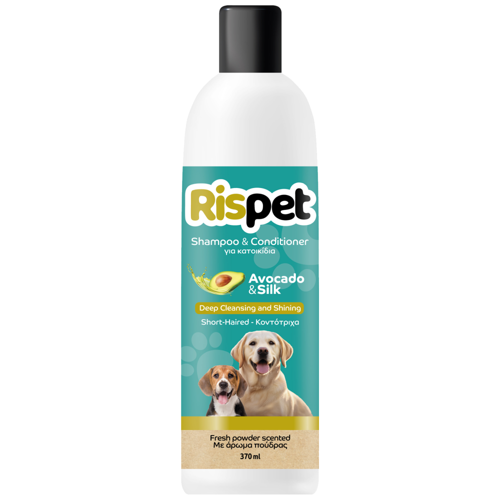 ΜΕΓΑ Σαμπουάν Κατοικιδίων Rispet Avocado & Silk 370ml