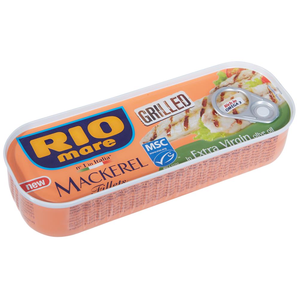 Rio Mare Φιλέτο Σκουμπρί Με Ελαιόλαδο 120gr
