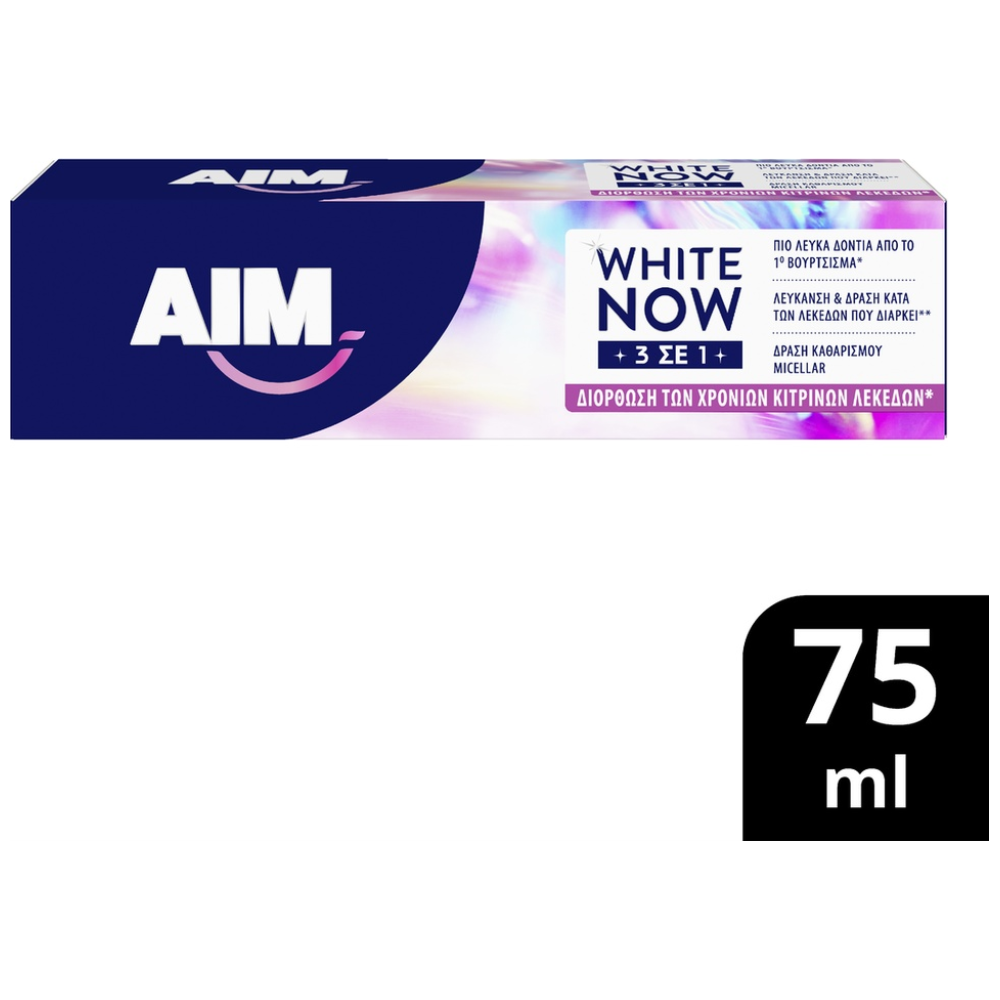 ΑΙΜ Οδοντόκρέμα White Now Forever Young 75ml