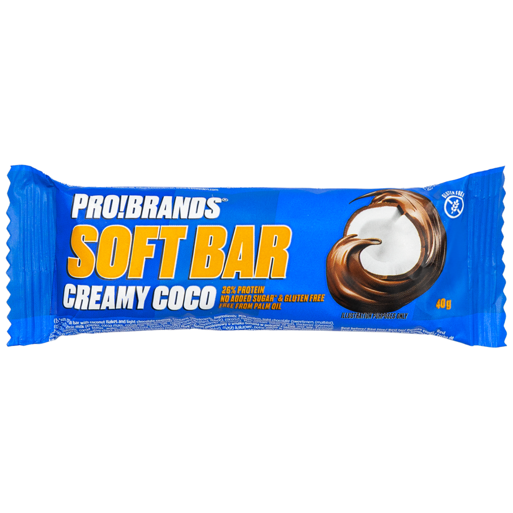 Pro Brands Μπάρα Πρωτεΐνης Creamy Coco 40gr