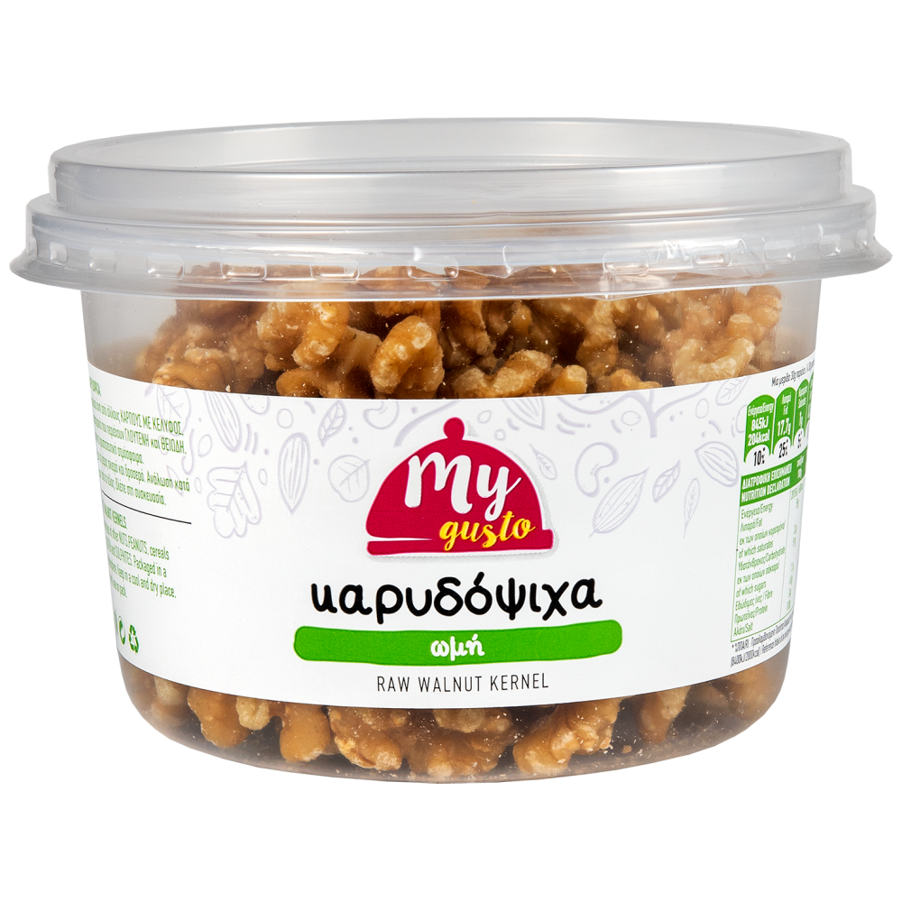 My Gusto Καρυδόψιχα Ωμή Δοχείο 150gr