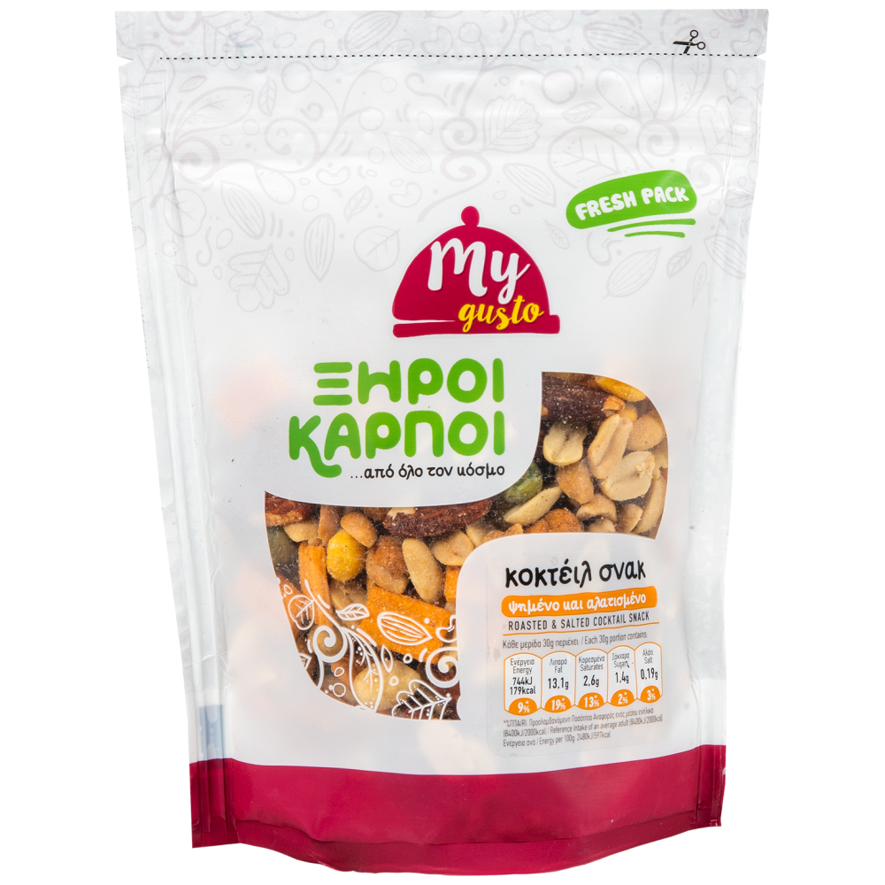 My Gusto Κοκτέιλ Σνακ Εισαγωγής 200gr
