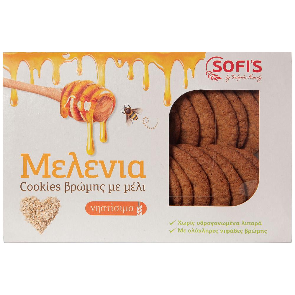 Sofis Cookies Βρώμης με Μέλι 380gr