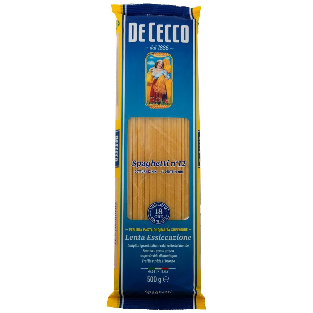 De Cecco Spaghetti No 12 500gr