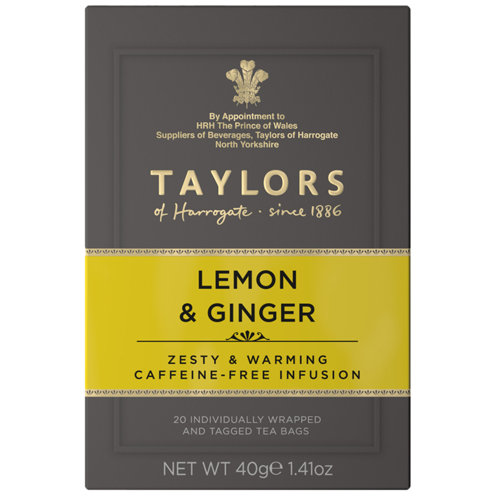 Taylors Τσάι Λεμόνι & Τζίντζερ 20 Φύλλων 40gr