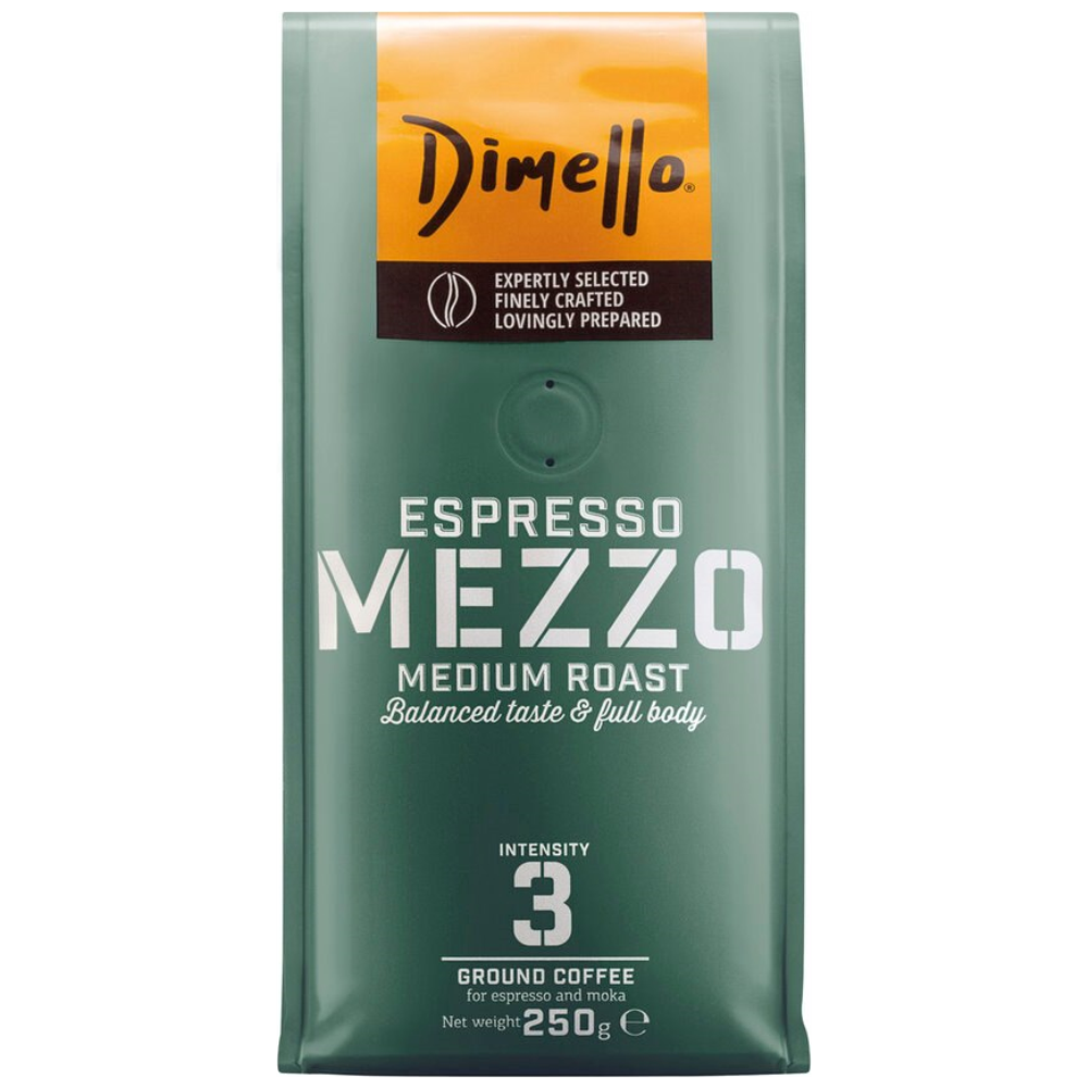 Dimello Καφές Espresso Mezzo Αλεσμένος 250gr