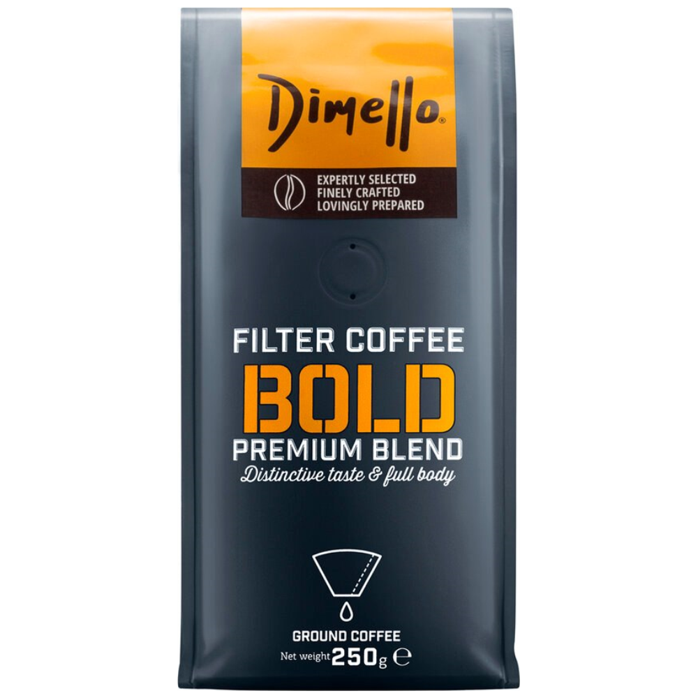 Dimello Καφές Φίλτρου Bold Αλεσμένος 250gr