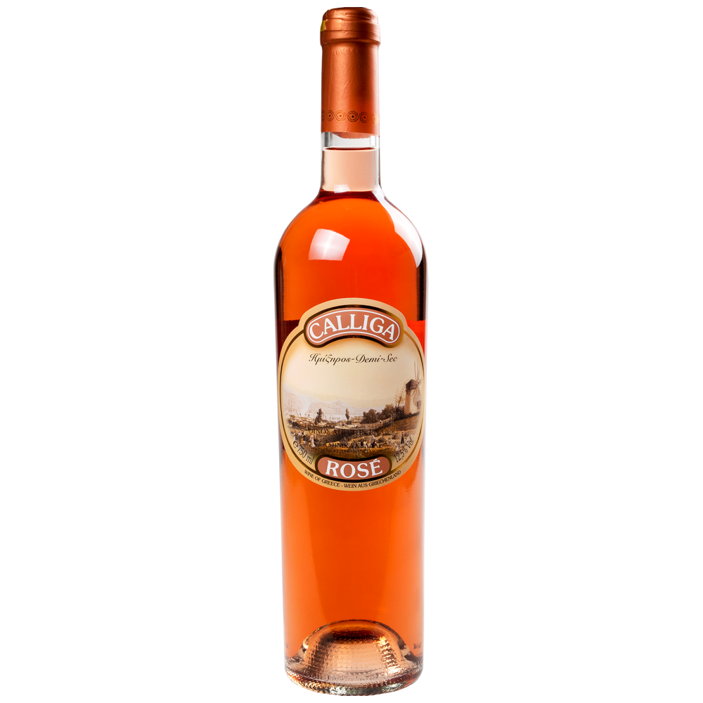 Calliga Ροζέ Οίνος Demi Sec 750ml
