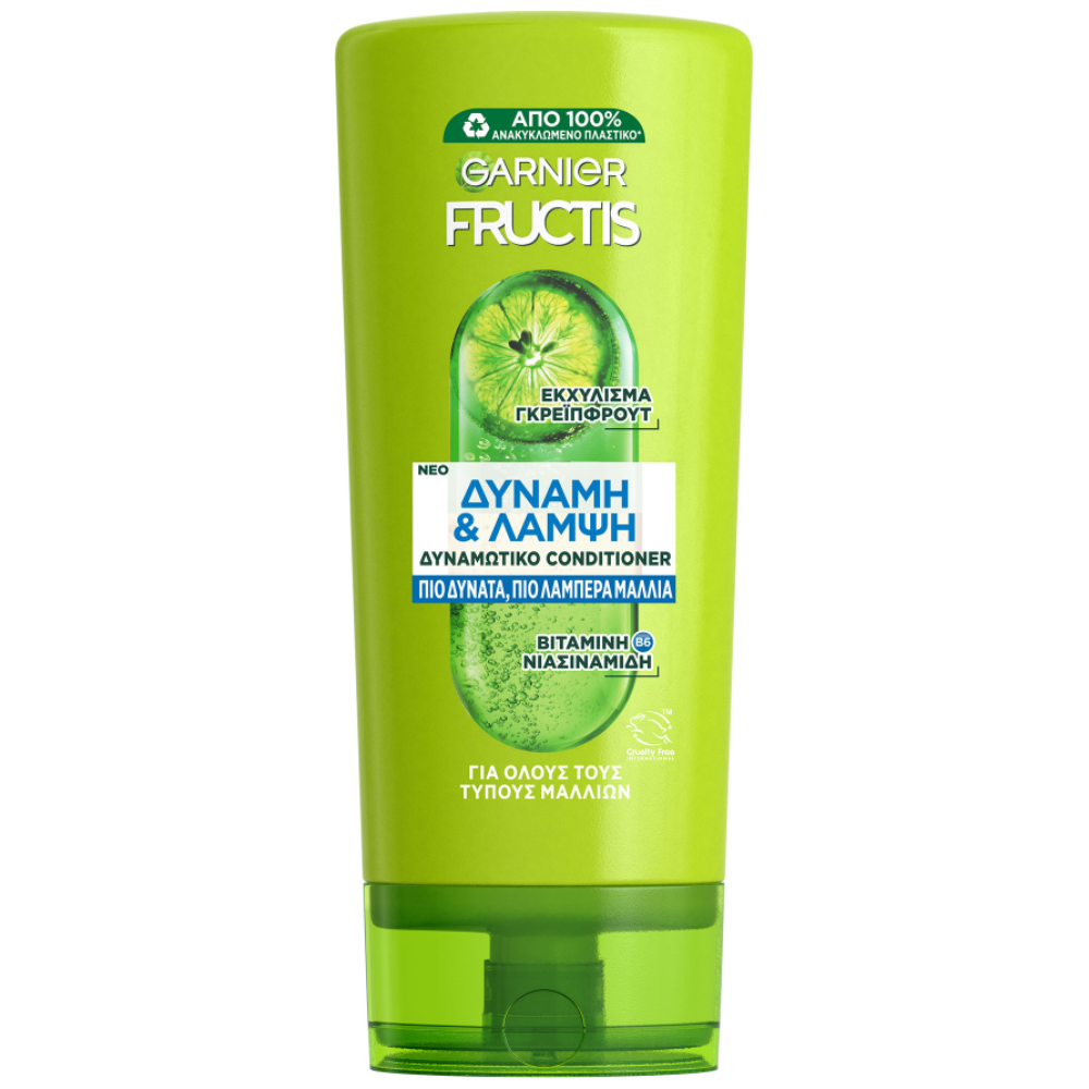 Fructis Conditioner Δύναμη & Λάμψη 200ml