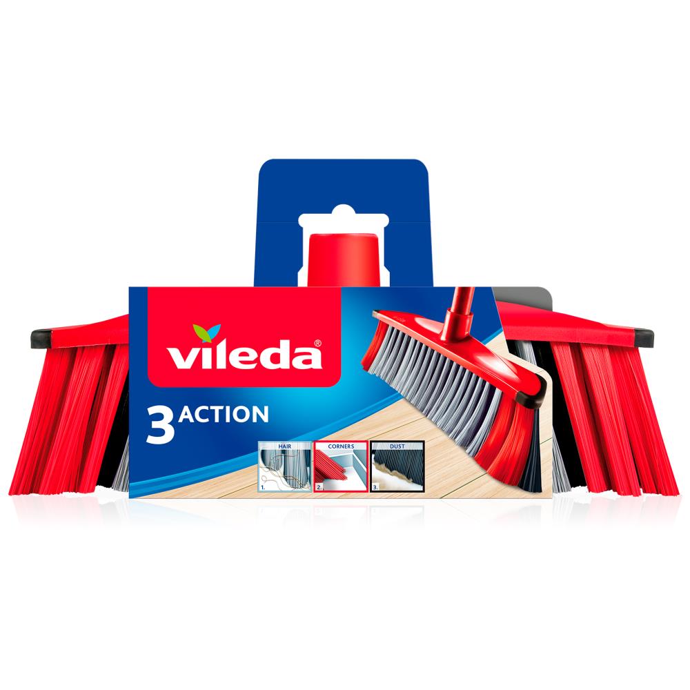 Vileda 3 Action Σκούπα 3 Σε 1