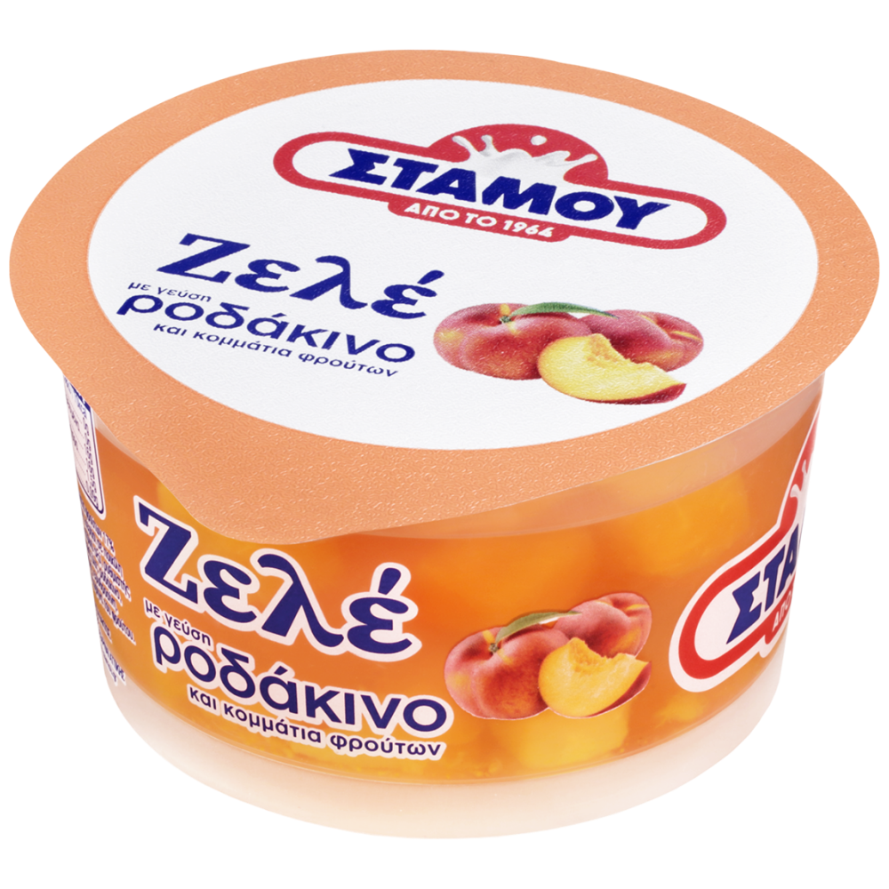 Στάμου Ζελέ Ροδάκινο & Κομματάκια Φρούτων 165gr