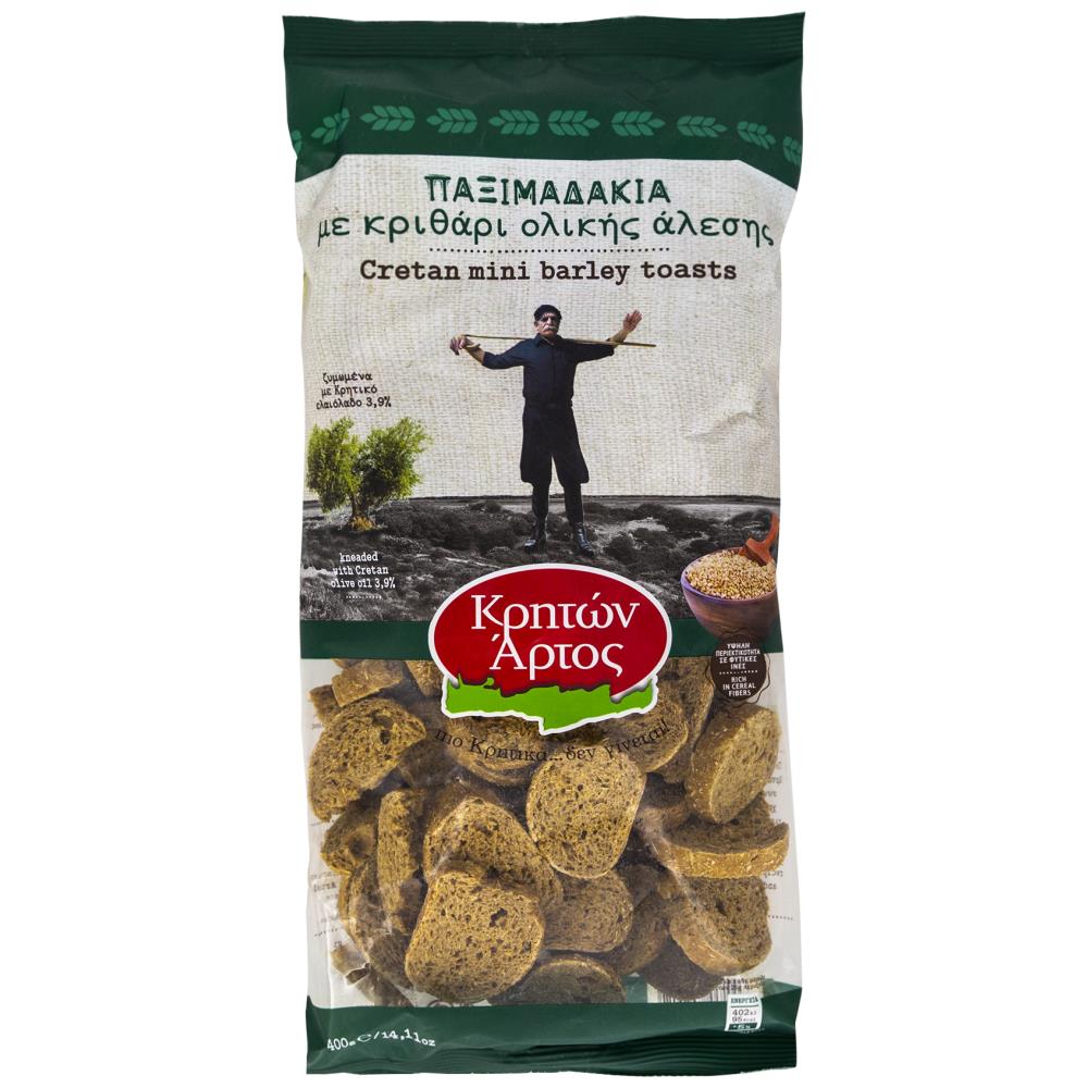 Κρήτων Άρτος Παξιμαδάκια Κρίθινα 400gr