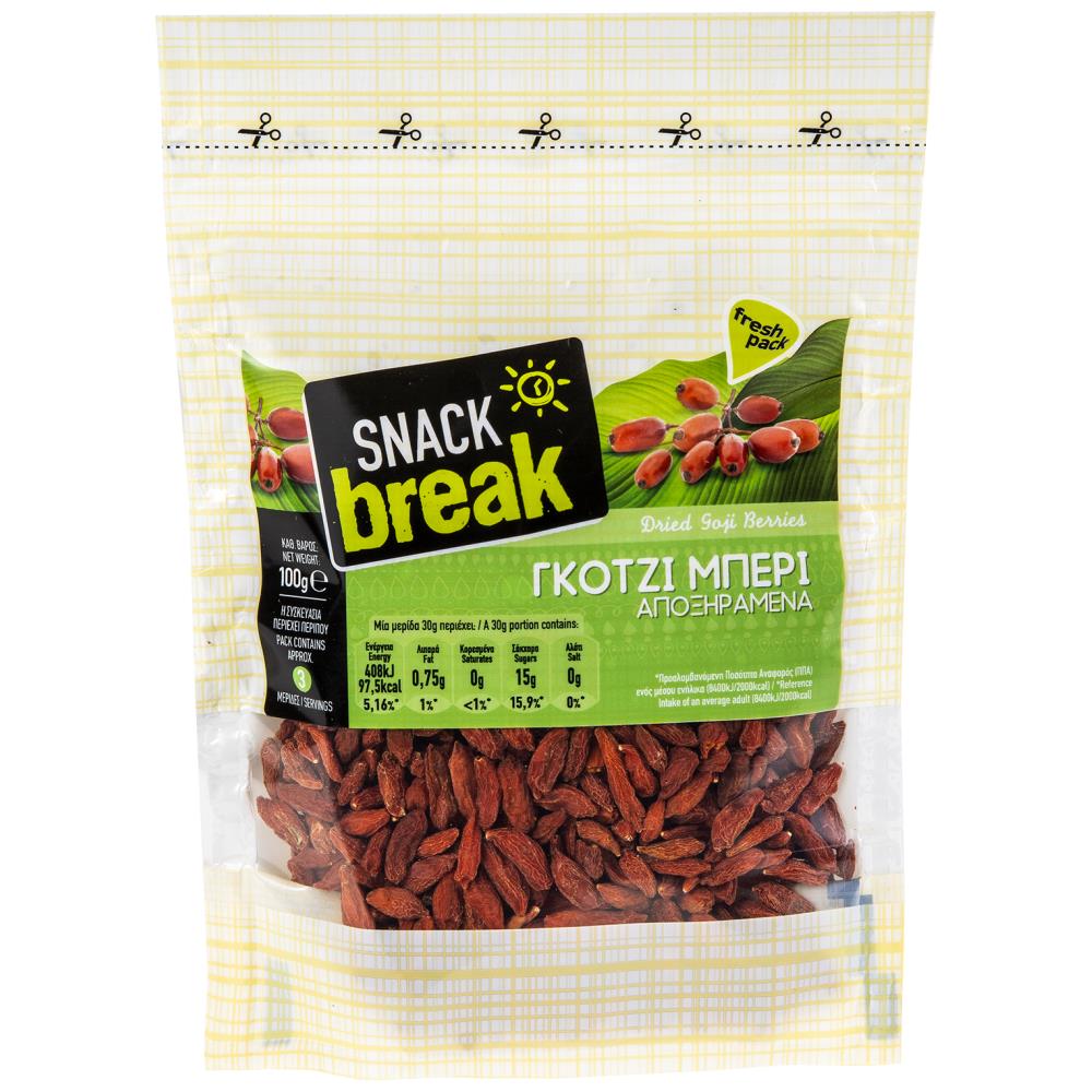 Snack Break Γκότζι Μπέρι Αποξηραμένο Εκτός Ε.Ε. 100gr