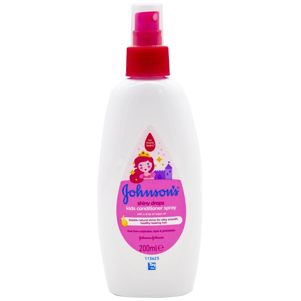 Johnson's Kids Conditioner Spray Shiny Drops 200ml