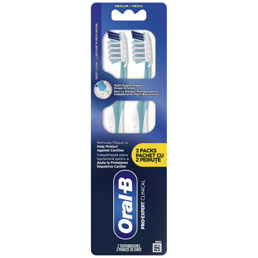 Oral-B Οδοντόβουρτσα Pro Clean Clinical 35M 2τεμ
