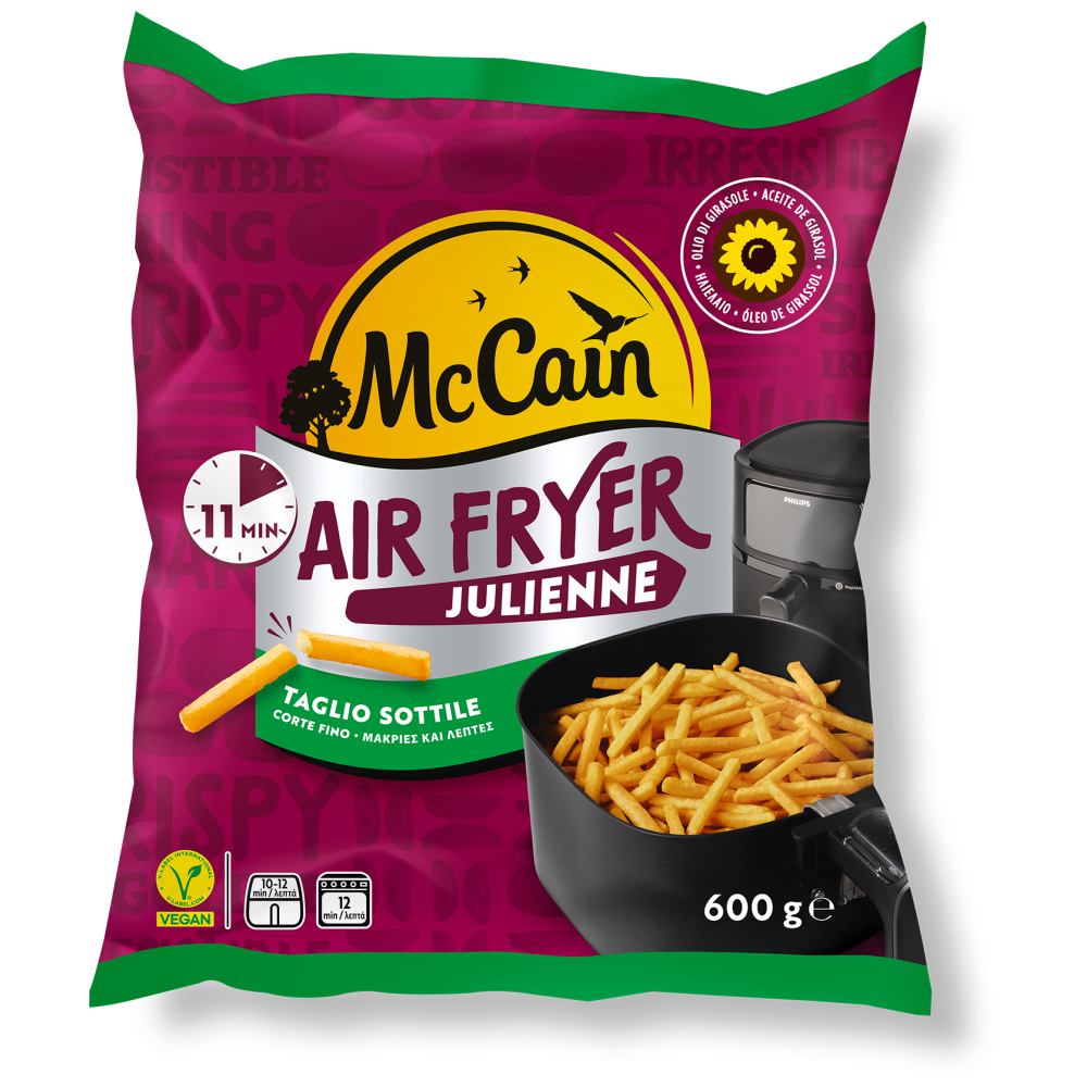 Mc Cain Πατάτες Airfryer Julienne Κατεψυγμένες 600gr