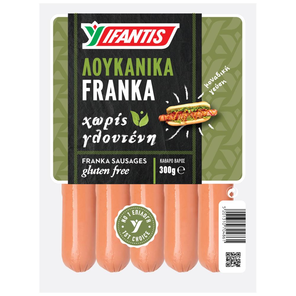 Υφαντής Λουκάνικα Φράνκα 300gr