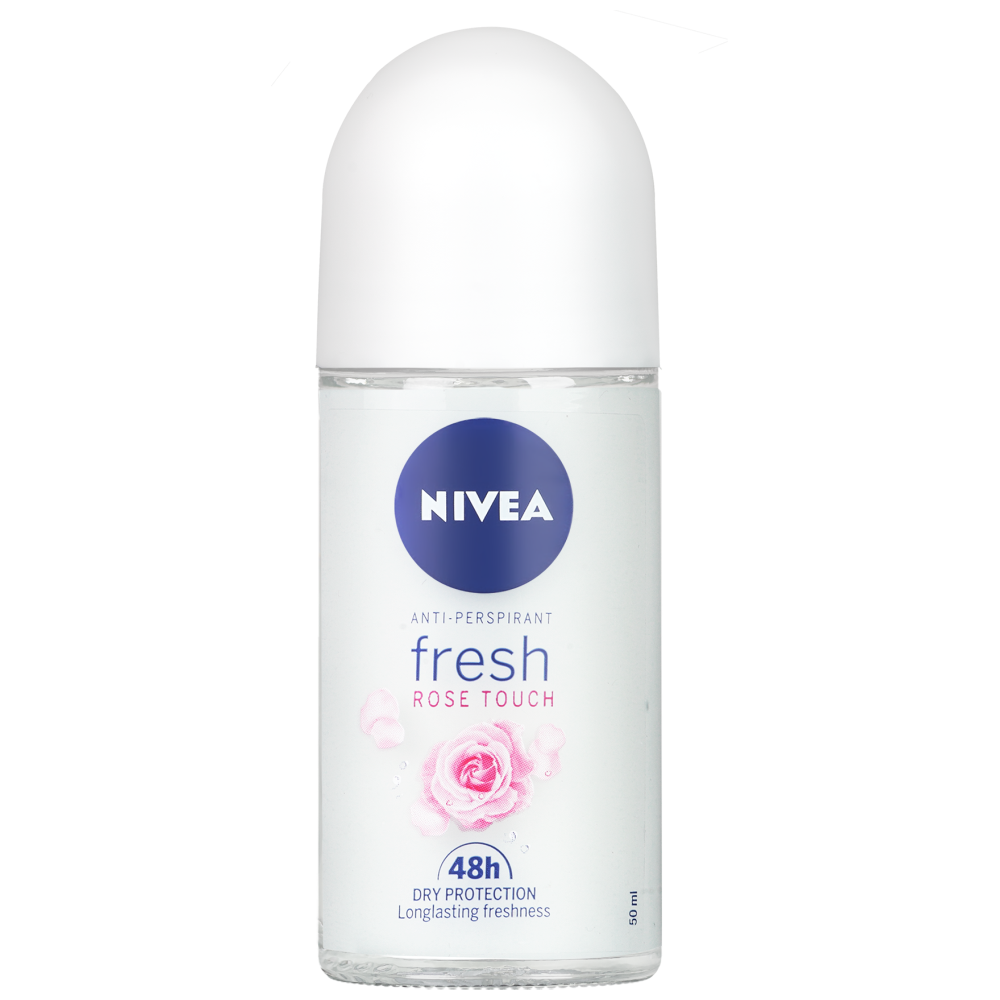 Nivea Fresh Rose Touch Αποσμητικό Σώματος Γυναικείο Roll On 50ml