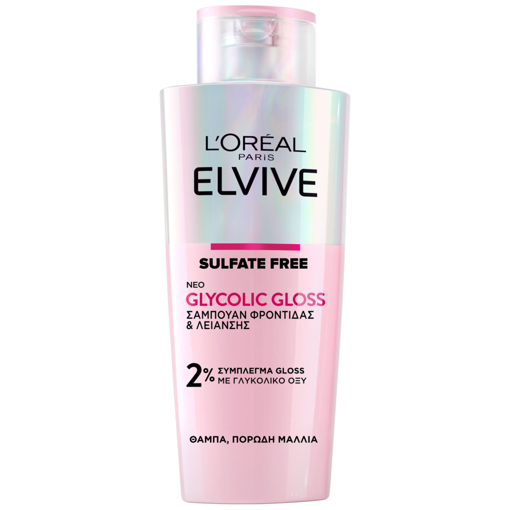 Elvive Σαμπουάν Φροντίδα Glycolic Gloss 200ml