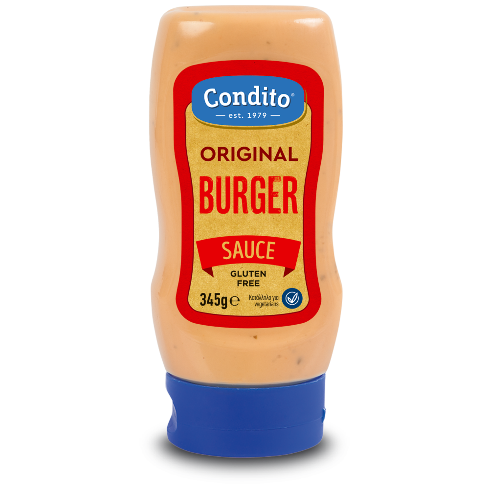 Condito Burger Sauce Χωρίς Γλουτένη 345gr