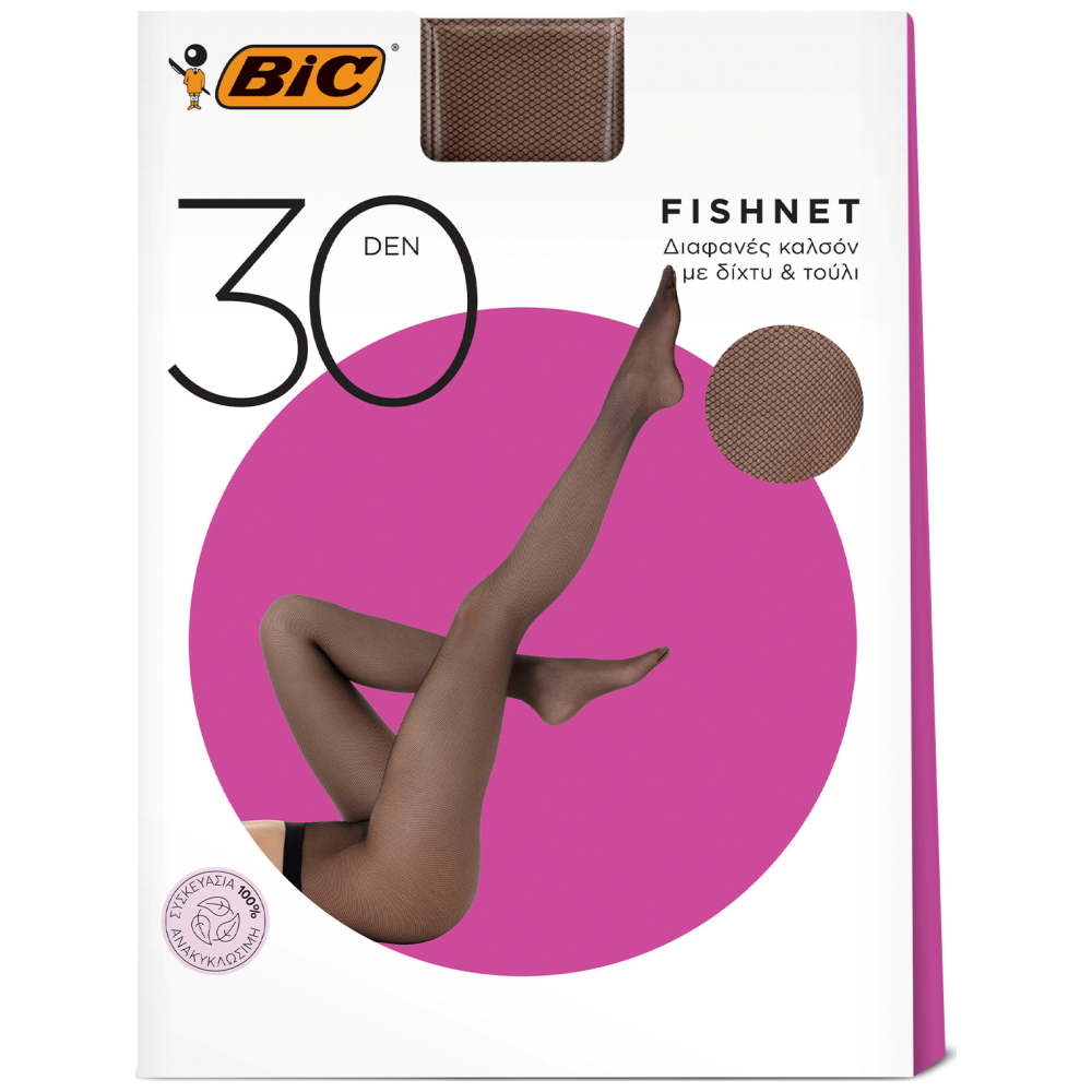 Bic Καλσόν Panty Finhnet Terraccott M/L