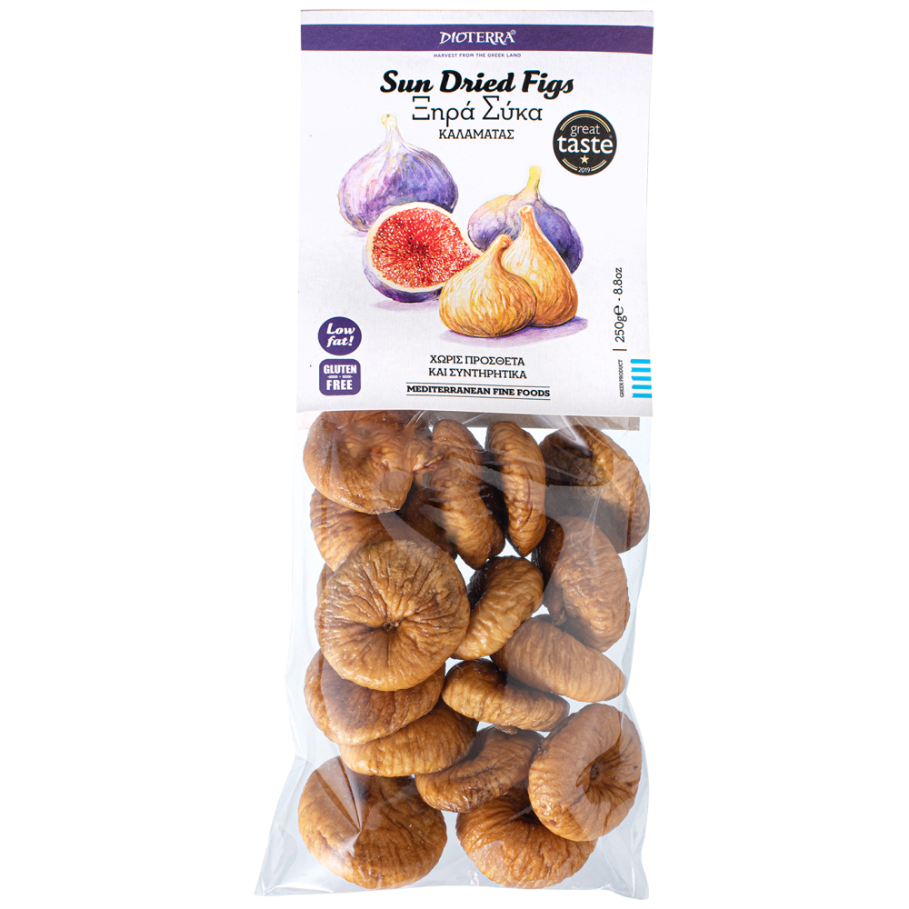 Dioterra Ξηρά Σύκα Καλαμάτας 250gr