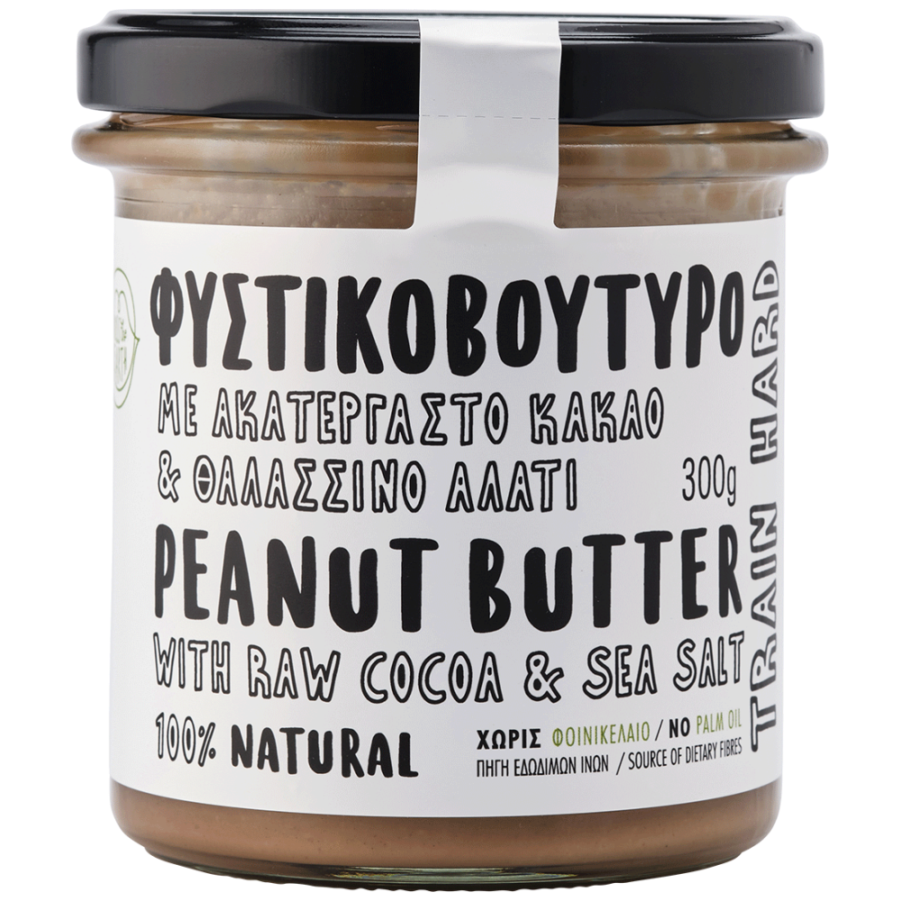 Kiss The Earth Φυστικοβούτυρο Κακάο Αλάτι 300gr