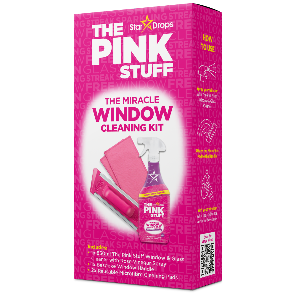 The Pink Stuff Kit Καθαρισμού Τζαμιών