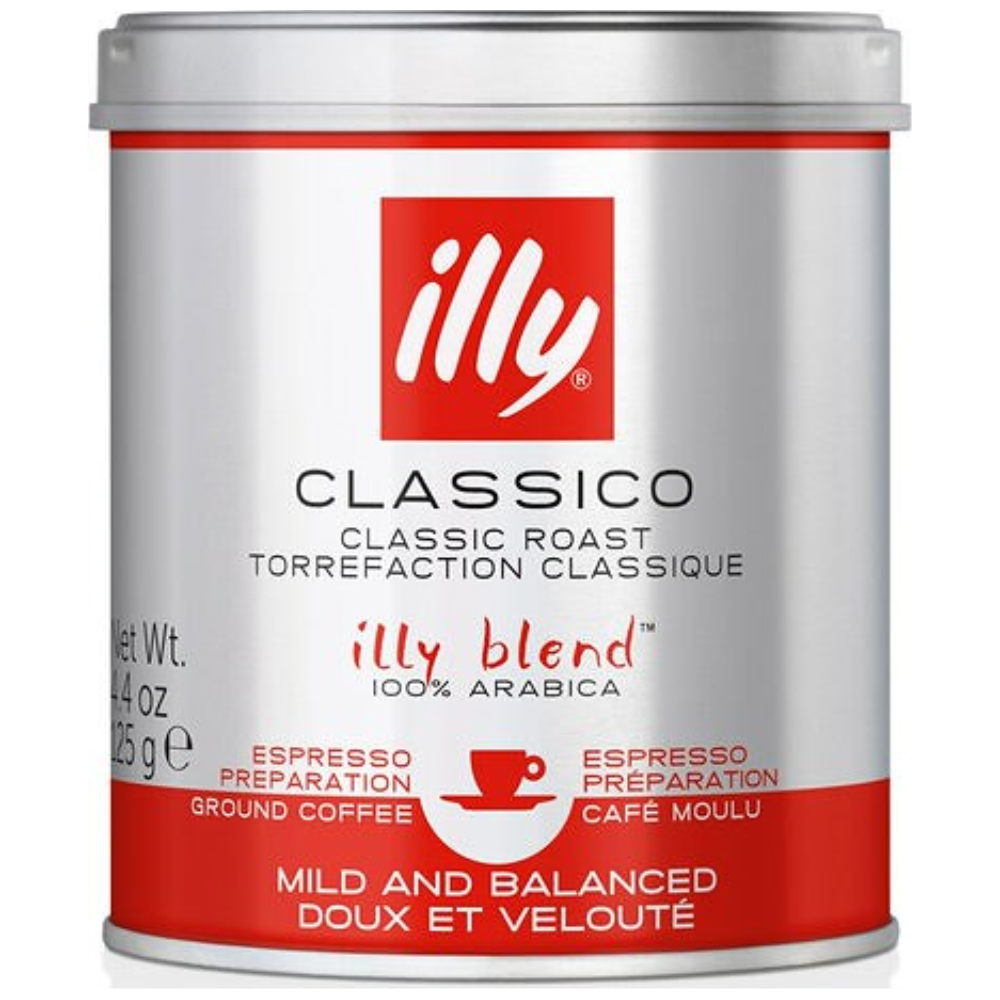 Illy Καφές Espresso Αλεσμένος Normal 125gr