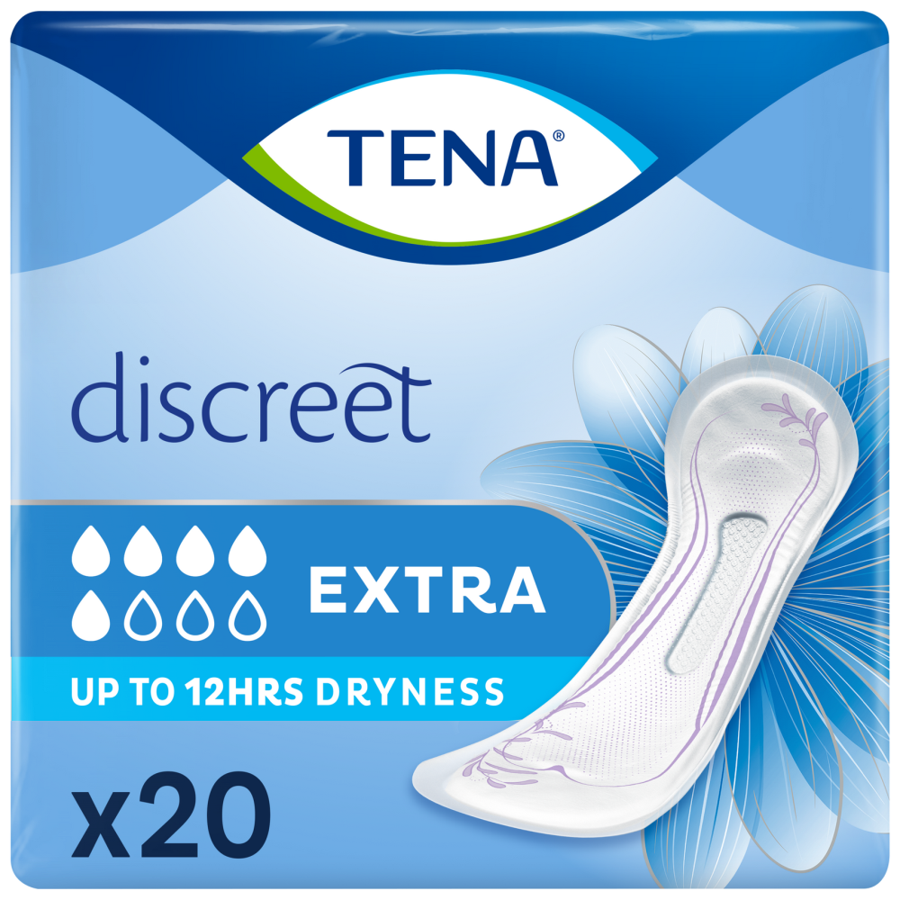 TENA Discreet Extra Σερβιέτες Ακράτειας 20τεμ