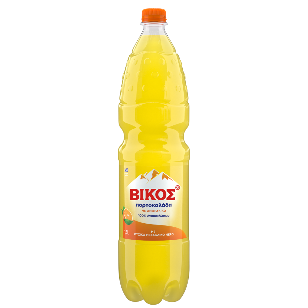 Βίκος Πορτοκαλάδα 1,5lt