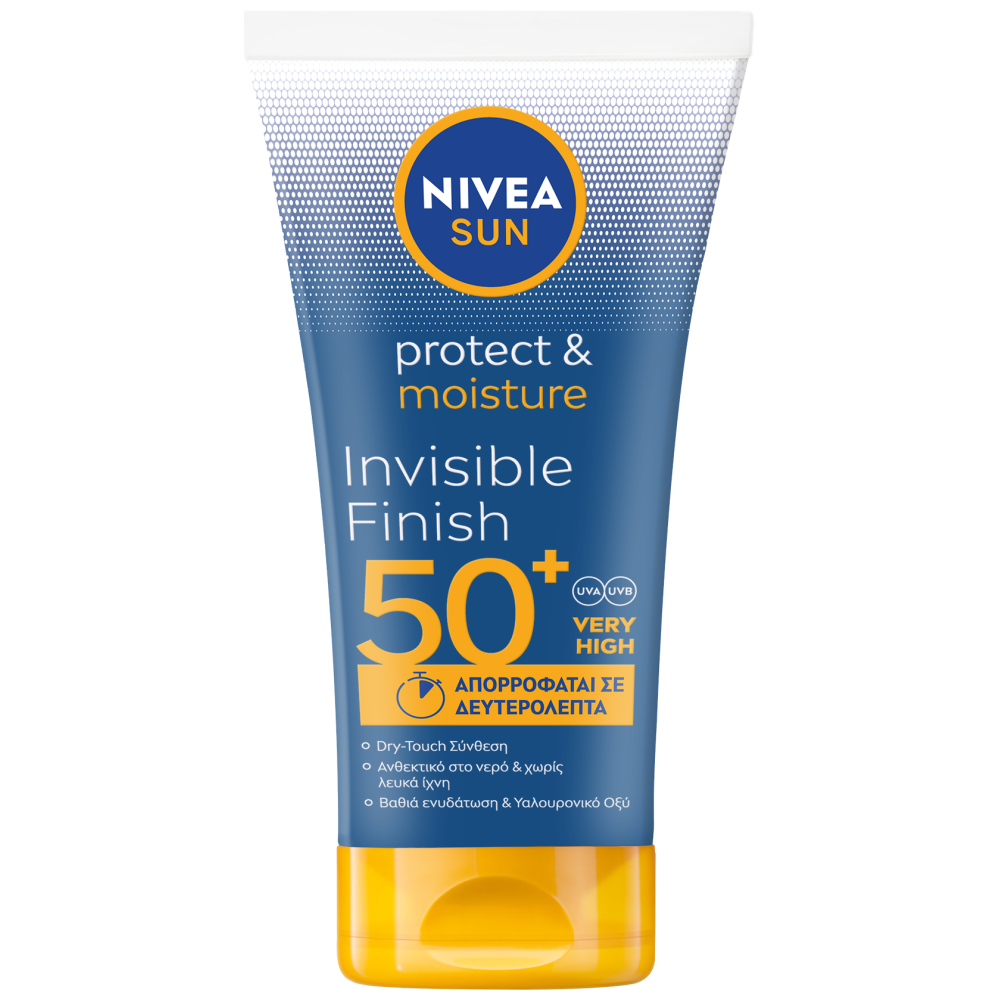 Nivea Sun Αντηλιακό Protect & Moist Inv. SPF 50+ 150ml