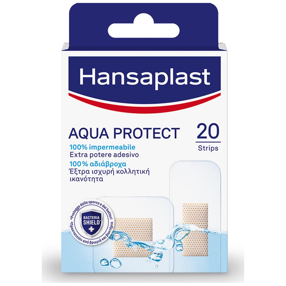 Hansaplast Aqua Protect Άδιαβροχο Επίθεμα 20 τμχ 2 μεγέθη.