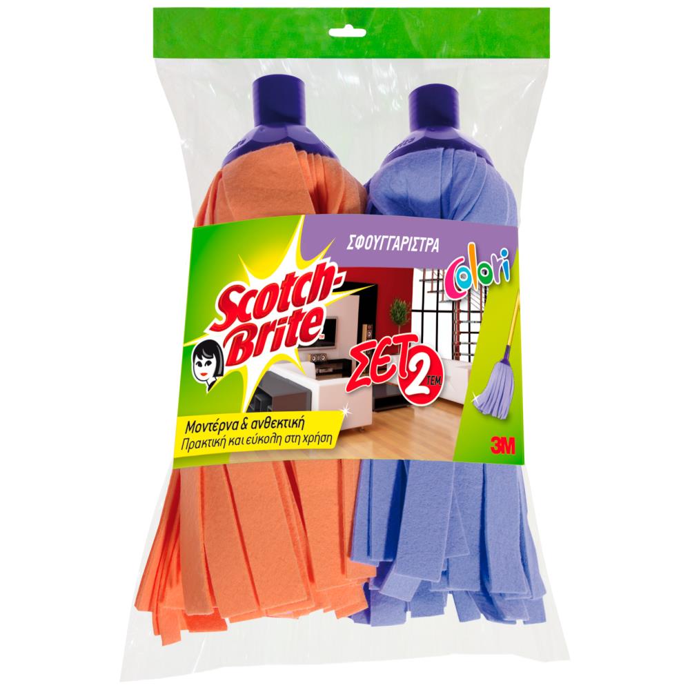 Scotch-Brite Σφουγγαρίστρα Colori 2 τμχ