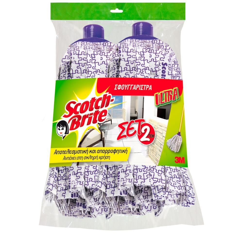 Scotch-Brite Σφουγγαρίστρα Ultra 2 τμχ