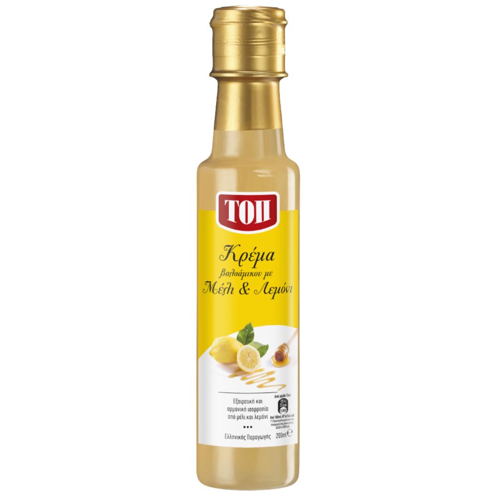ΤΟΠ Ξίδι Κρέμα Βαλσαμικού Μέλι & Λέμόνι ΡΕΤ 200ml