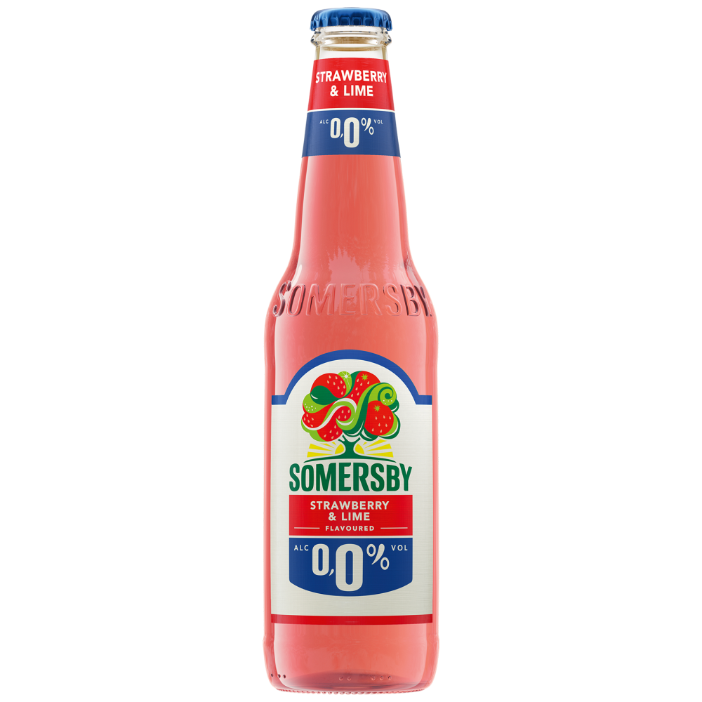 Somersby Φράουλα Lime 0% 330ml