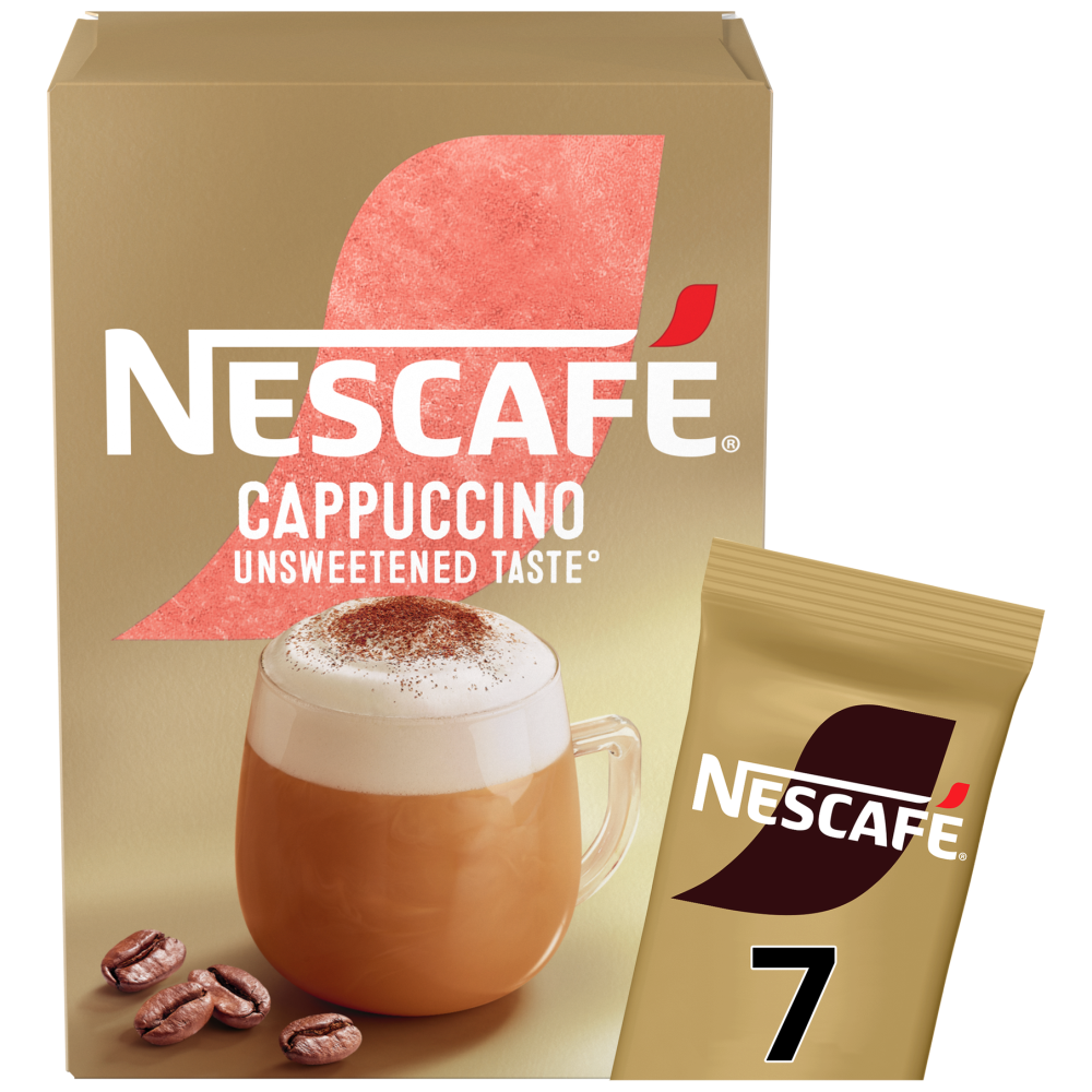 Νescafe Cappuccino Unsweetened Φακελάκια 14.2gr