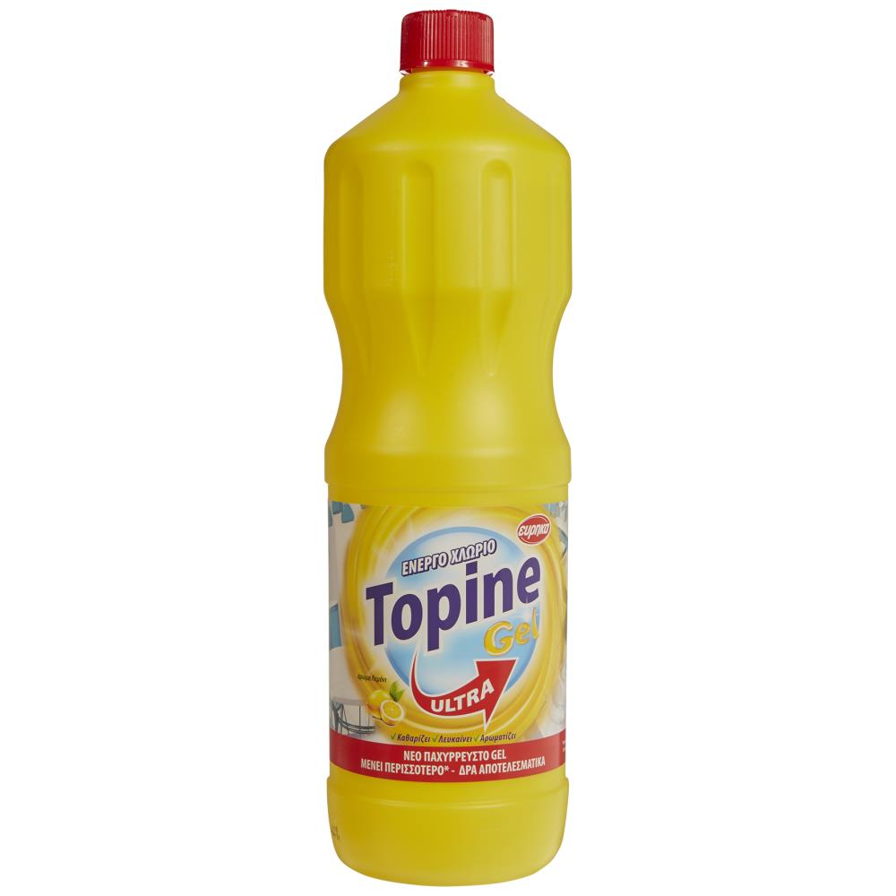 Topine Ultra Λεμόνι Χλώριο 1250ml
