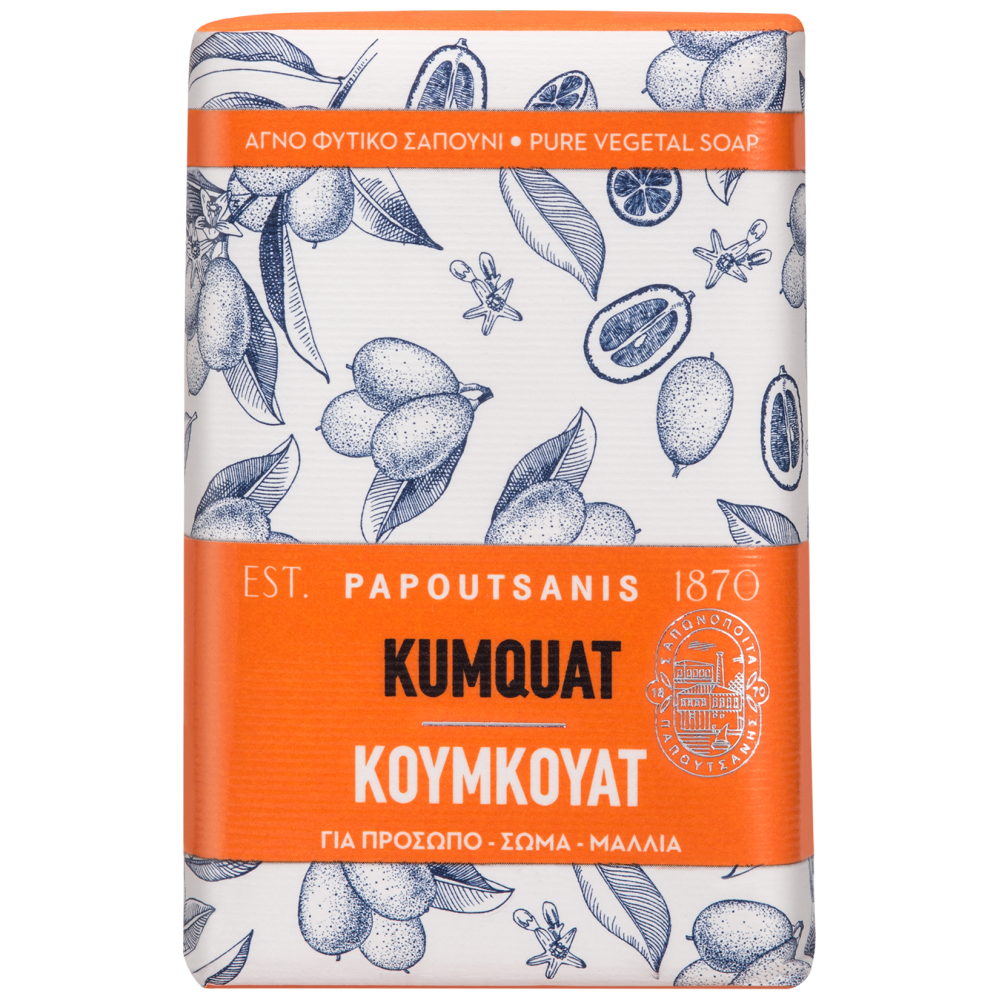 Papoutsanis Aγνό Σαπούνι Κουμκουατ 150gr