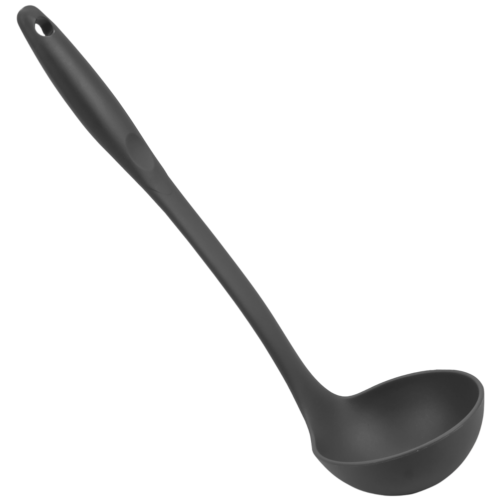 Chef Pro Κουτάλα Σούπας Μαύρη 31cm