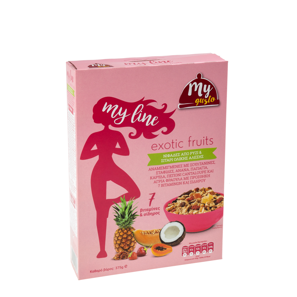 My Gusto My Line Exotic Fruit 375gr