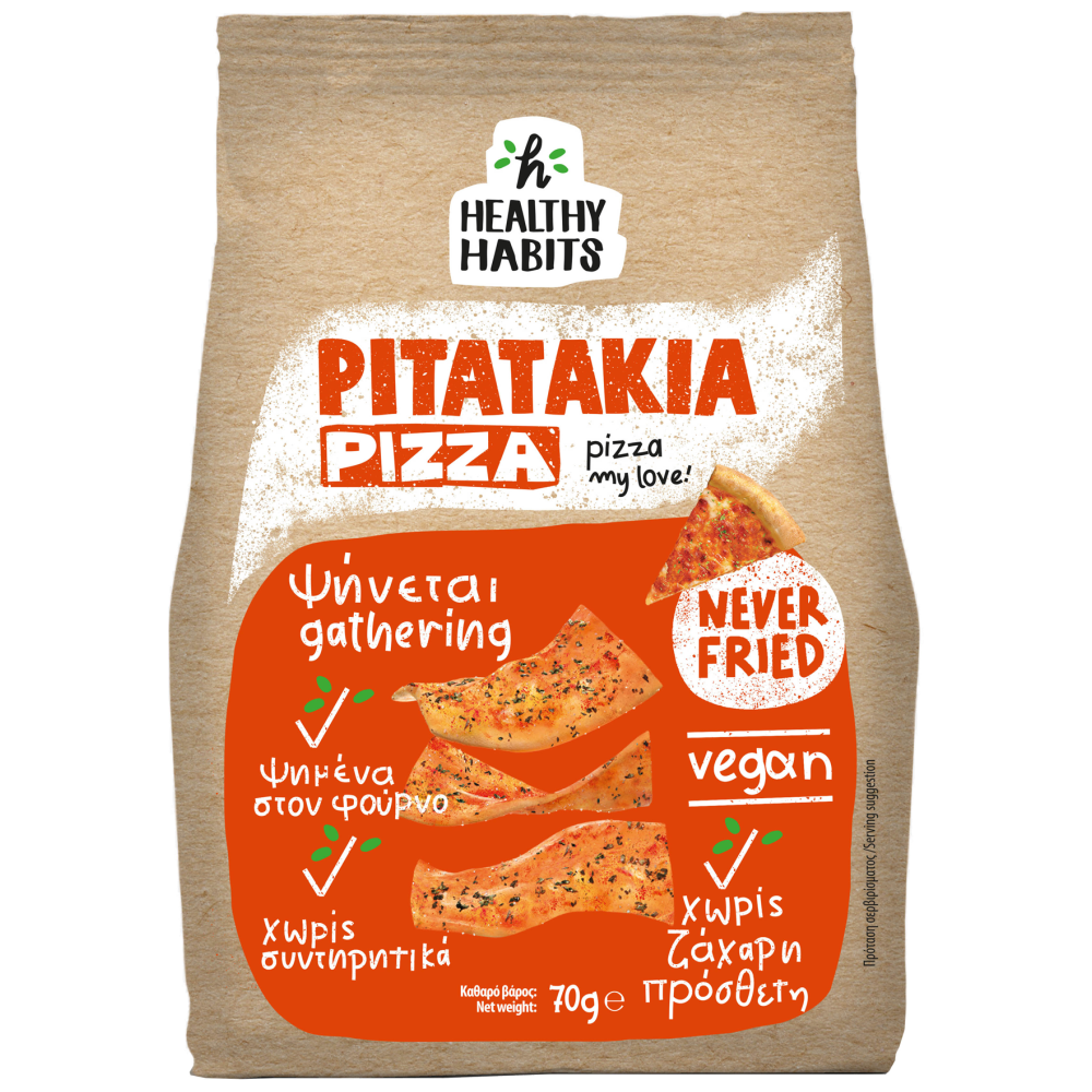 Healthy Habits Πιτατάκια Πίτσα 70gr