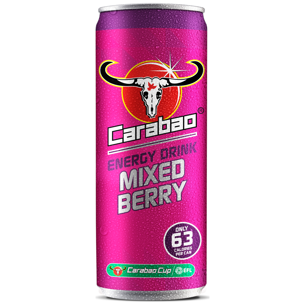 Carabao Energy Drink Mixed Berry 330ml