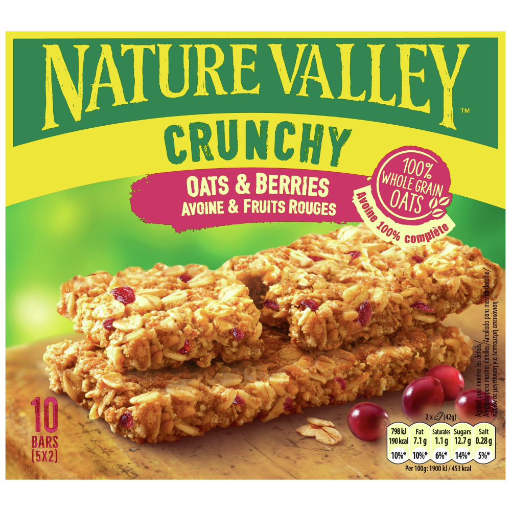 Nature Valley Bars Oats & Berries 5τεμ