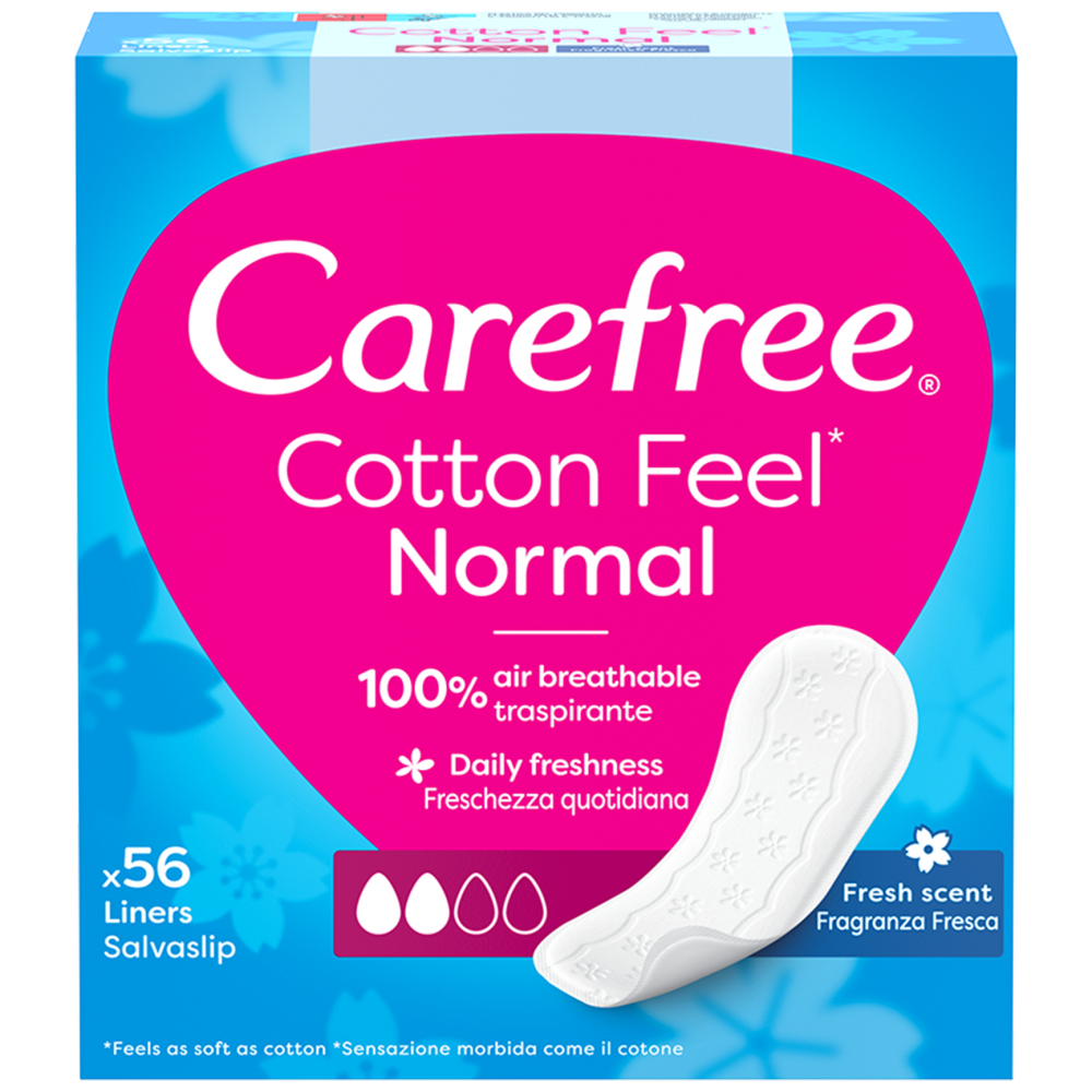 Carefree Normal Fresh Σερβιετάκια 56τεμ