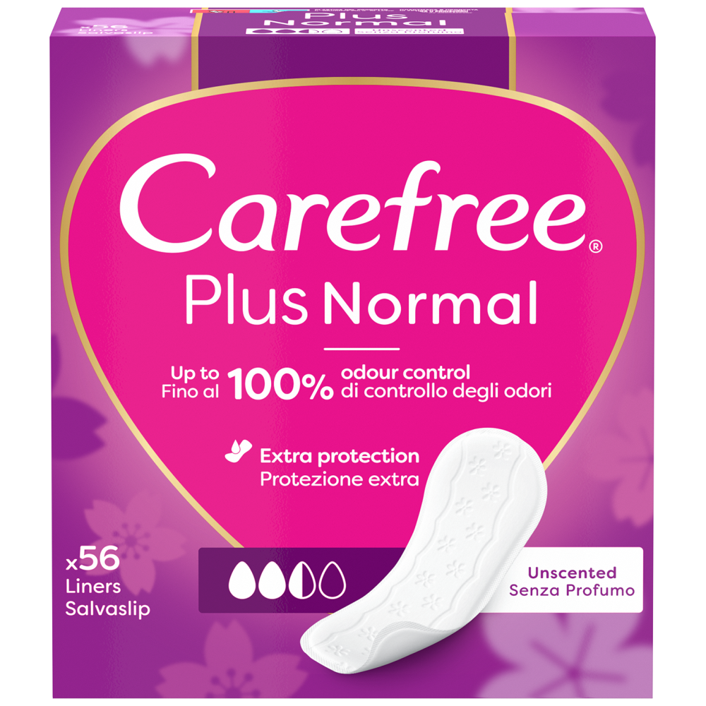 Carefree Original Plus Σερβιετάκια 56τεμ