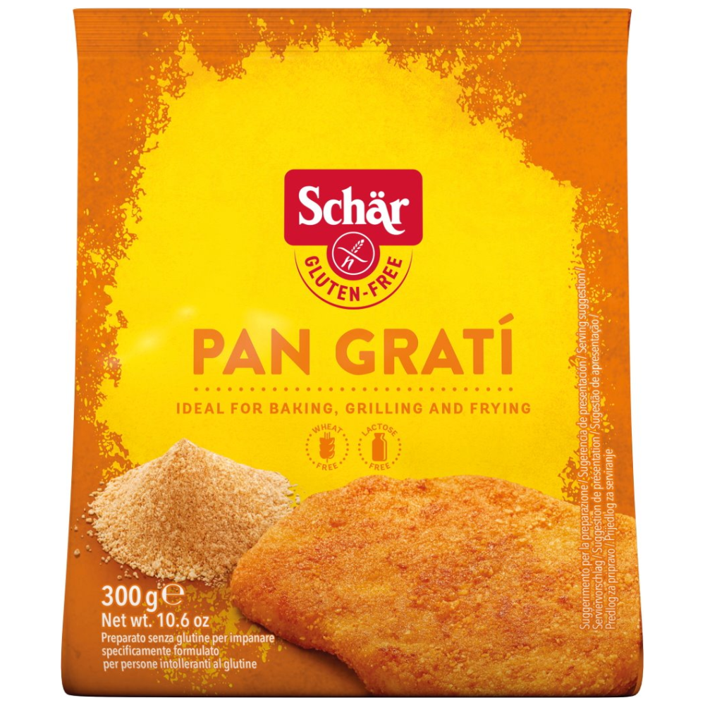 Schar Φρυγανιά Τριμμένη Χωρίς Γλουτένη "Pan Grati" 300gr